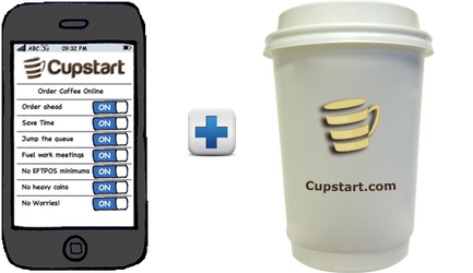 Cupstart is a platform used to order & pay for coffee online at your favourite cafe