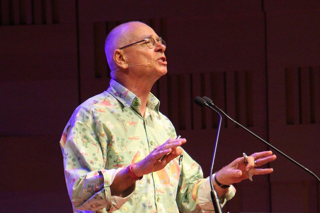 Dr Karl as pictured in Australia 2014 - the science guy for the people