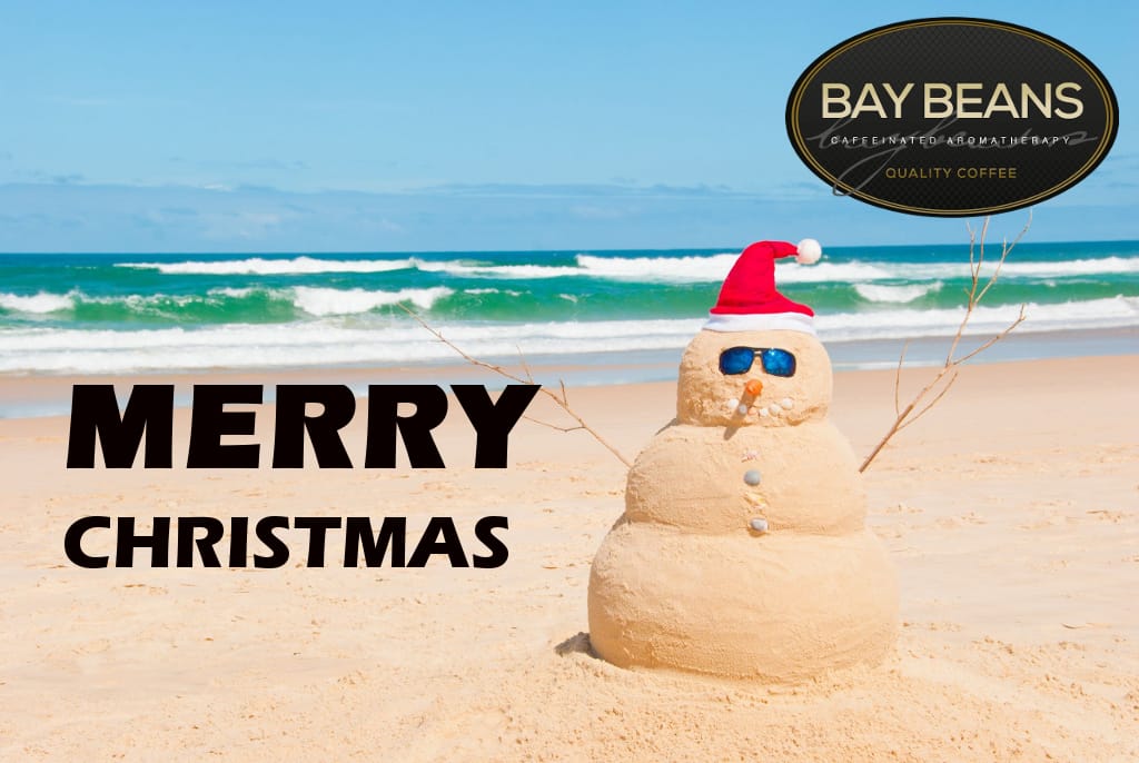 Merry Christmas Bay Beans Coffee Beans