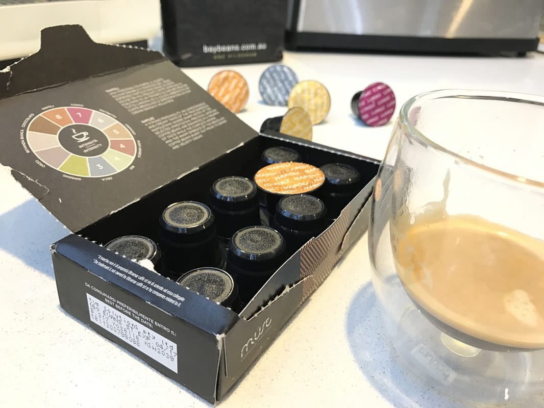 Generation 2 Nespresso Comptable capsules