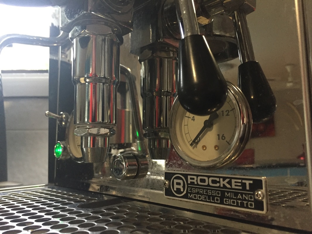 My Giottoa Rocket V2 HX espresso machine