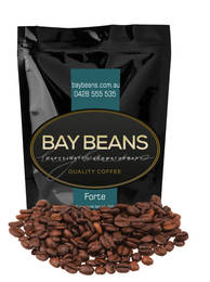 Bay Beans Forte 500g  coffee beans (Free Delivery) $29.70