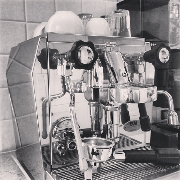 Rocket ECM Giotto Premium espresso machine 