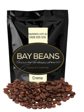 Bay Beans Super Crema coffee beans