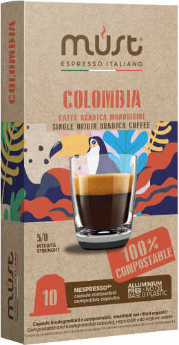 Bay Beans Colombia coffee capsule for Nespresso